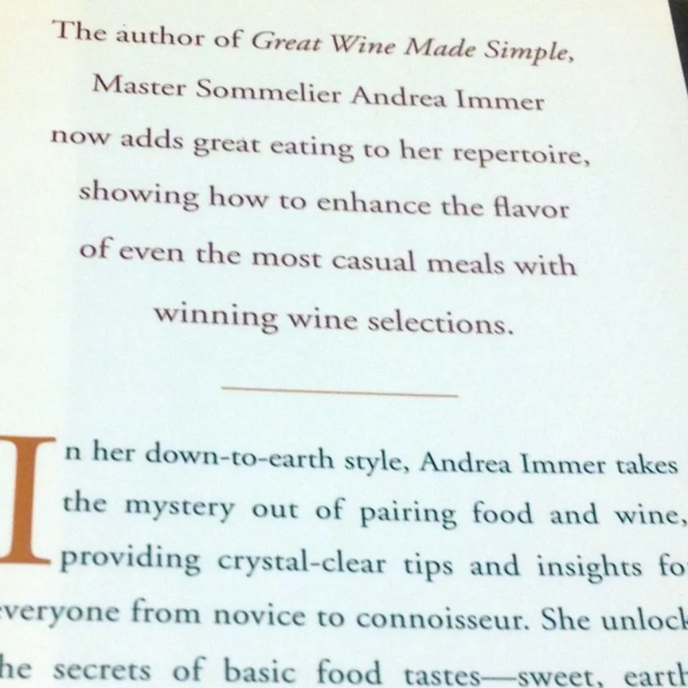 Parties and Entertaining ,  Great Tastes Made Simple ,  Wine Pairing